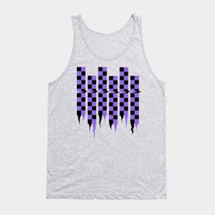 Grid Melt Tank Top